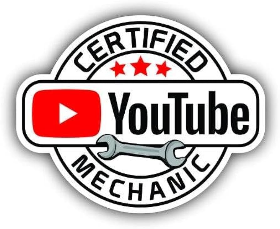 Certified YouTube Mechanic badge